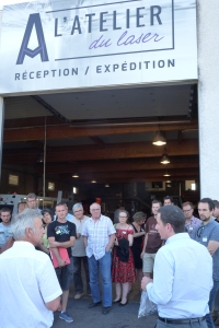 visite atelier du laser - 18/07